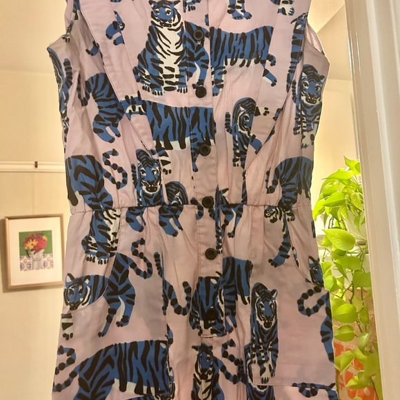 Blue Tiger Jordan Jumpsuit Medium Nooworks - Picture 2 of 7